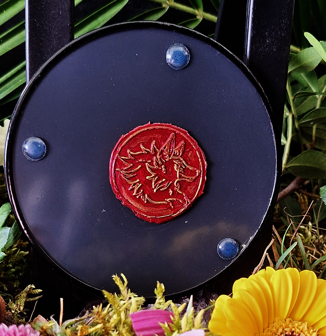 Mini miroir gravé Rose