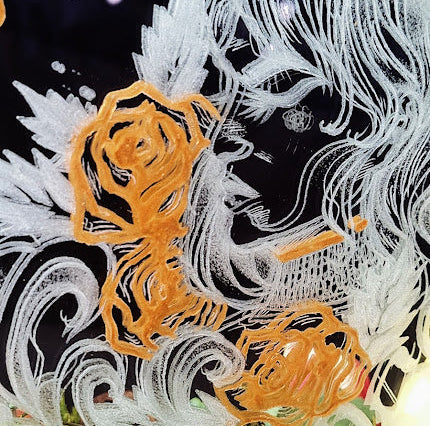 Dessous de tasse A kiss from a Rose