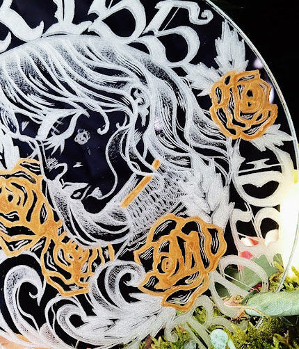 Dessous de tasse A kiss from a Rose