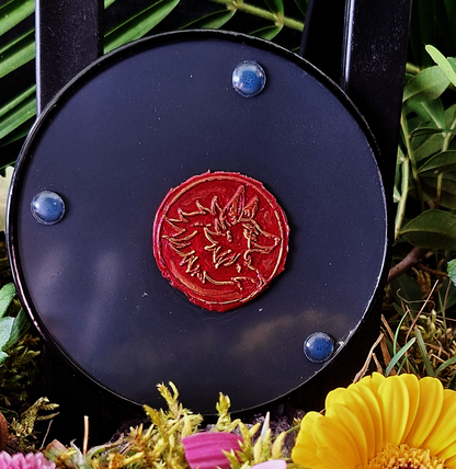 Mini miroir gravé Rose