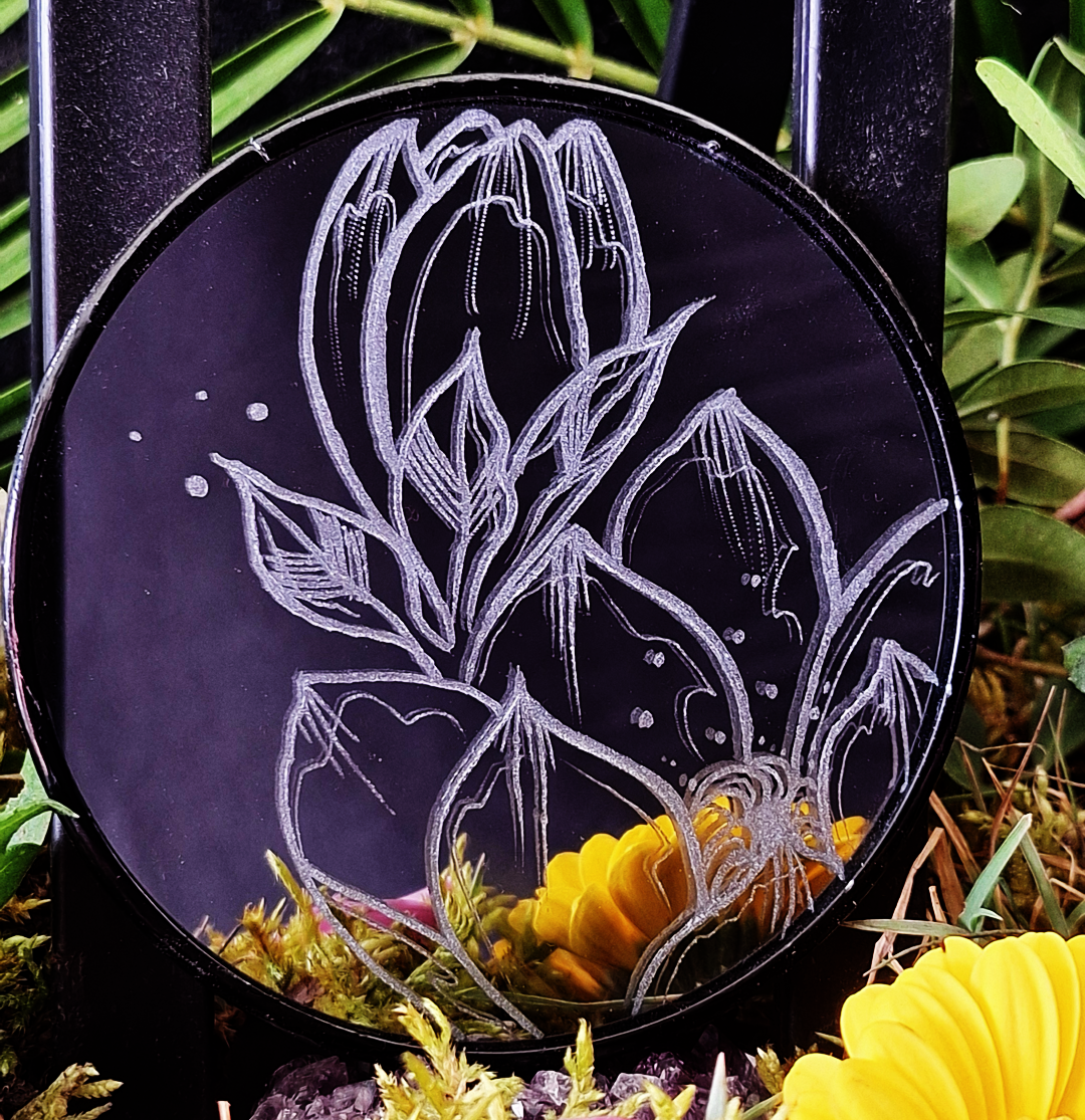 Mini Miroir Magnolias